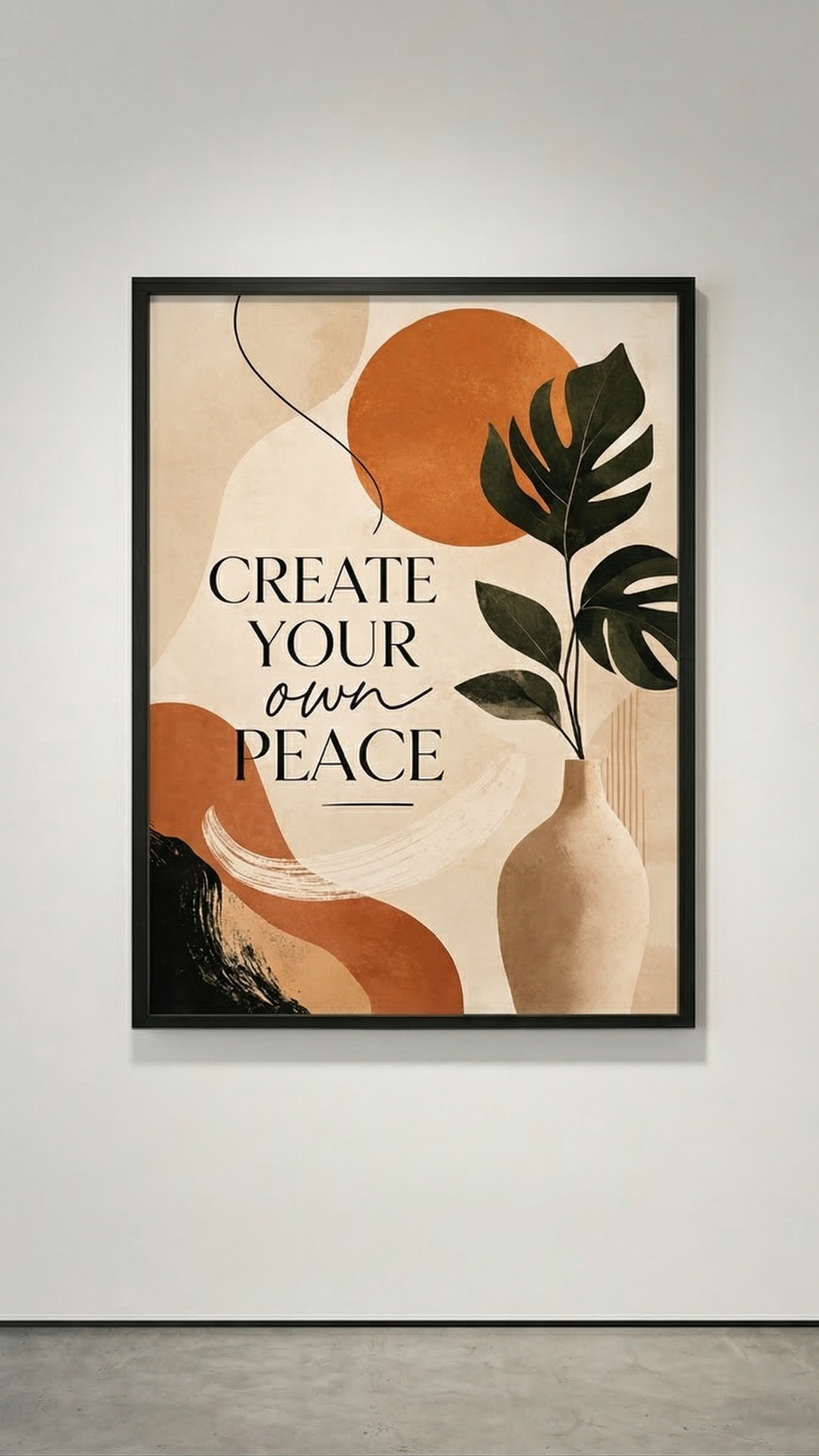 Create your own peace