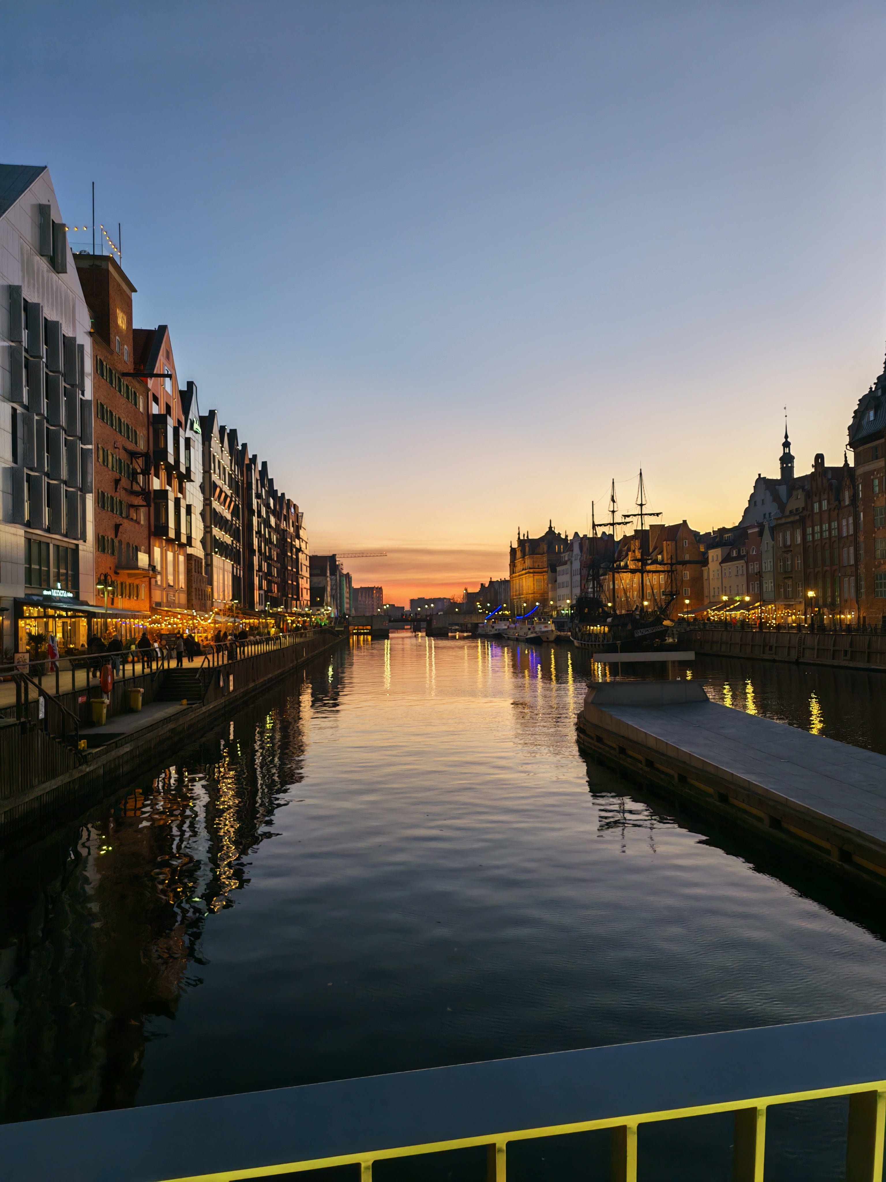 Gdansk sunset