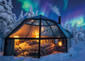 Lapland glass igloo