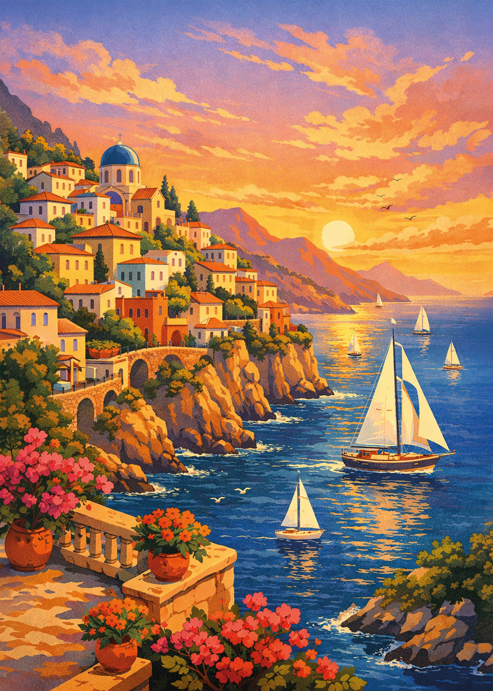 Mediterranean Cliffs